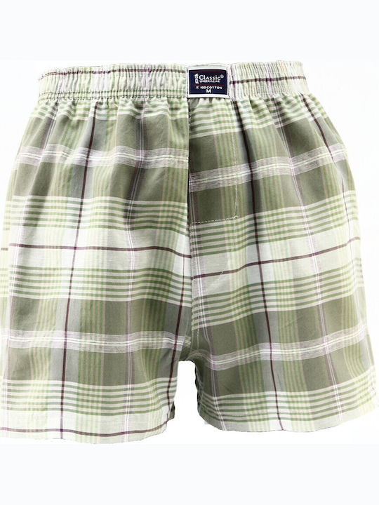 Herren Boxershorts Green 1Packung