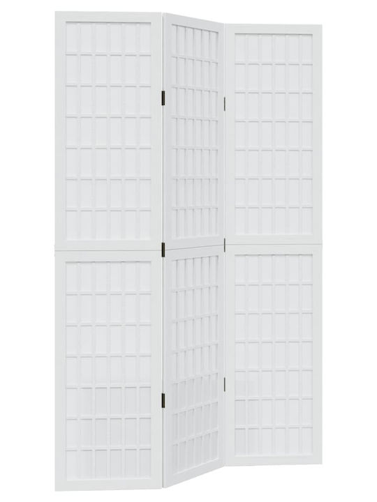 vidaXL Διακοσμητικό Παραβάν Ξύλινο με 3 Φύλλα 105x180cm