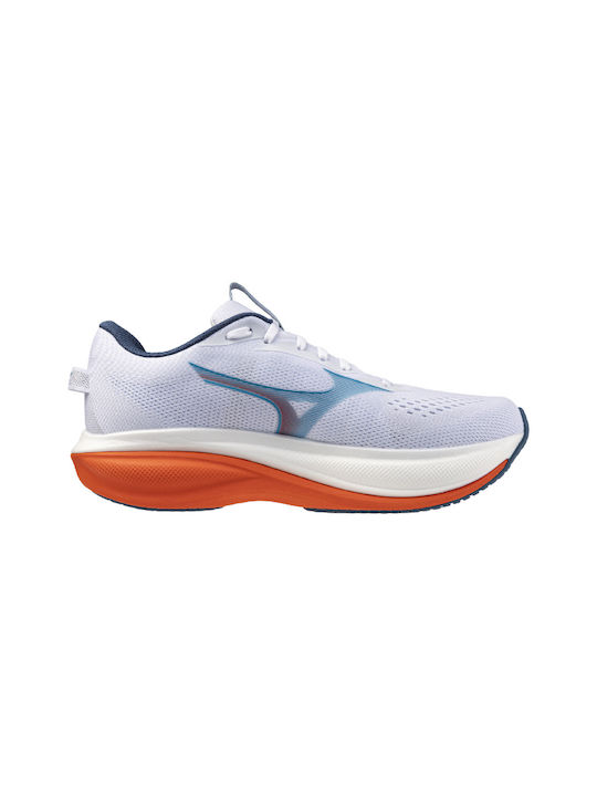 Men's Sport Shoes Running White / Blue Jewel / Orange