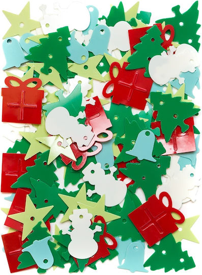 Holiday Sequin Mix Christmas Tree Decoration 20g