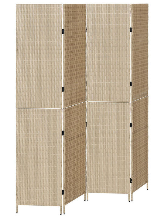 vidaXL Decorative Room Divider Wooden 196x200cm