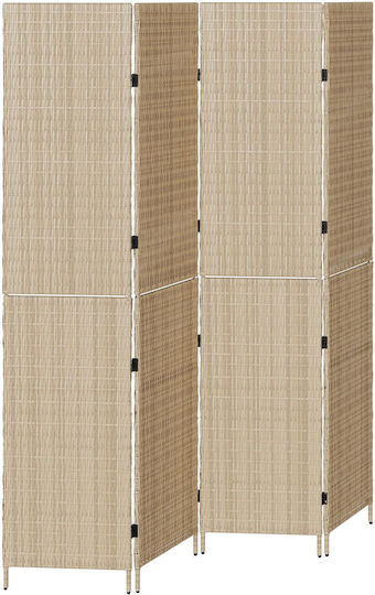 vidaXL Διακοσμητικό Παραβάν Ξύλινο 196x200cm