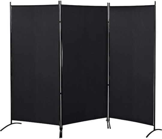 HomCom Decorative Room Divider Metal 253x182cm