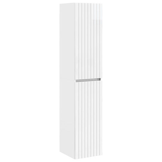vidaXL Στήλη Μπάνιου Τοίχου 33x34.5x160cm Sonoma