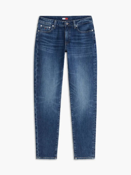 Women's Jean Pants Mid Rise in Slim Fit