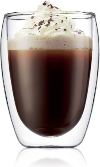 Bodum Set Pahare Din Sticlă În Culoare Maro 350ml 2 Bucăți