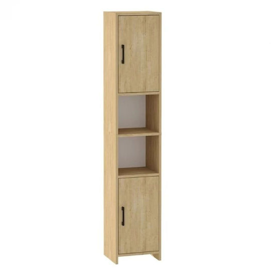Megapap HOBBES GP041-0056,2 Στήλη Μπάνιου Δαπέδου 35x30x180cm Δρυς