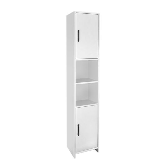 Megapap Hobbes GP041-0056,1 Στήλη Μπάνιου Δαπέδου με Μελαμίνη 35x30x180cm Λευκή