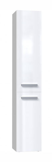 Topeshop Nel Badezimmer-Säule Boden 31x30x174cm Weiße Topeshop Nel Badezimmer-Säule Boden 31x30x174cm Weiße