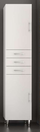 Drop Side 6 6SALL40WH Στήλη Μπάνιου Δαπέδου 40x32x184cm Λευκή Drop Side 6 6SALL40WH Στήλη Μπάνιου Δαπέδου 40x32x184cm Λευκή