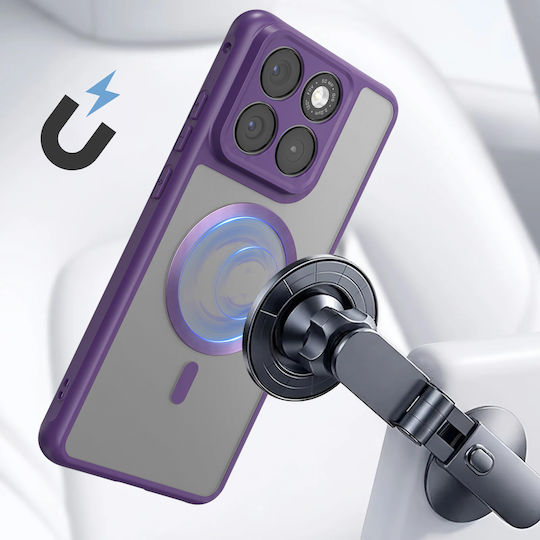 Avizar Case Motorola Edge 70 Fusion Reinforced Compatible Magsafe Purple
