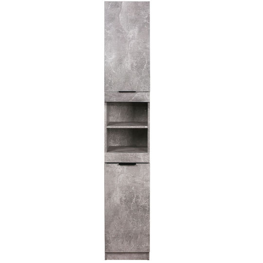 Shally Dogan 02841503 Στήλη Μπάνιου Δαπέδου 32x34x188cm Γκρι
