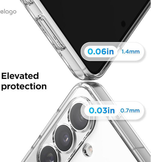 Case Samsung Galaxy S26 Plus Elago Hybrid Transparent Hard Transparent Egs26hb67-tr