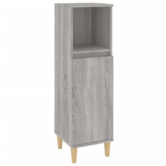 vidaXL 819810 Στήλη Μπάνιου Δαπέδου 30x30x100cm Sonoma