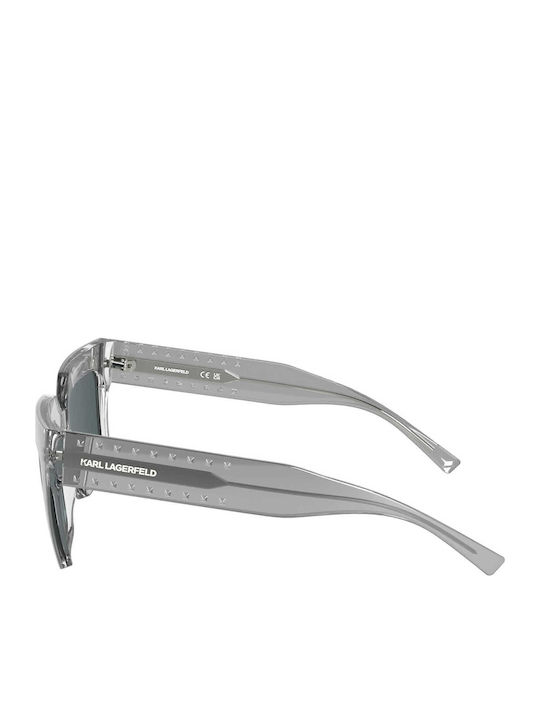 Karl Lagerfeld Damenträger Sonnenbrille mit Grauem Rahmen