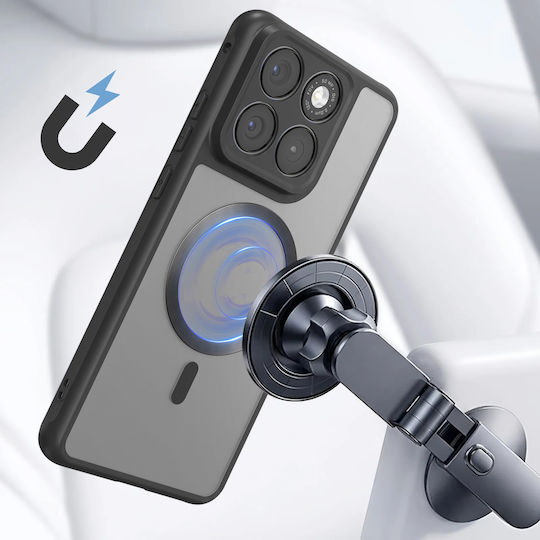 Avizar Handyhülle Motorola Edge 70 Fusion Verstärkt Kompatibel mit Magsafe Schwarz