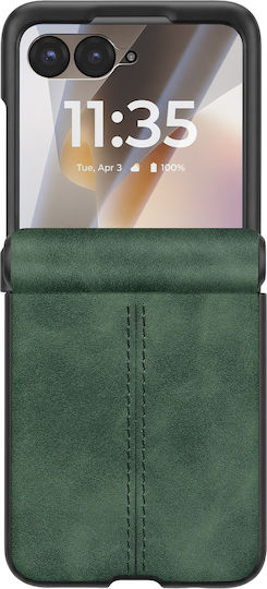 Avizar Case Motorola Razr 70 Tempered Glass Screen Protect Green