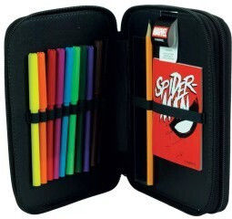 Gim Spiderman Filled Pencil Case
