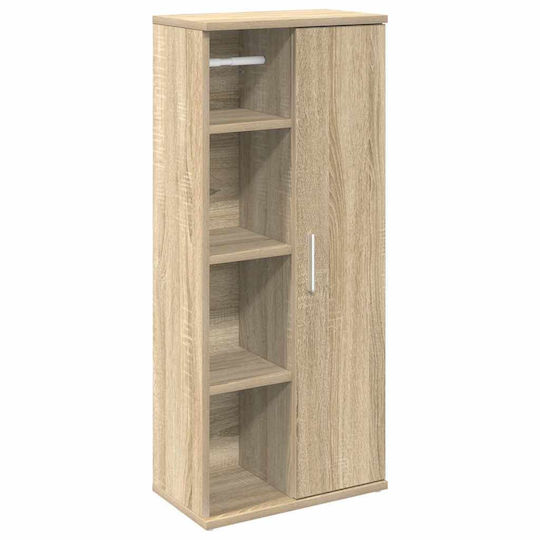 vidaXL 858526 Στήλη Μπάνιου Τοίχου 39x22x90cm Δρυς