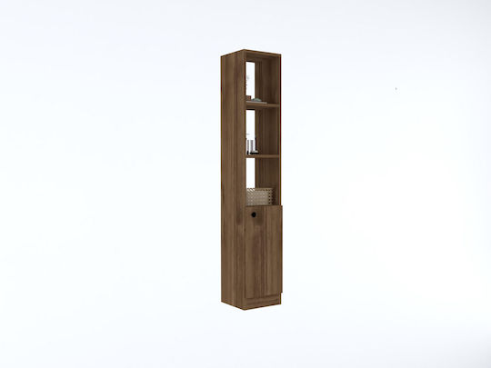 Hanah Home Στήλη Μπάνιου Δαπέδου Μ30xΒ29.6xΥ170cm Καρυδί
