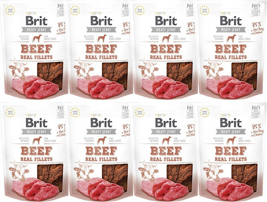 Brit Hrana Umedă Pentru Câini în Pliculeț cu Carne de Vită 8x200gr