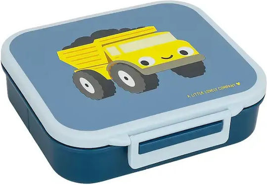 A Little Lovely Company Plastic Kids' Food Container 0.9 Litre 18 x 17 x 5 cm