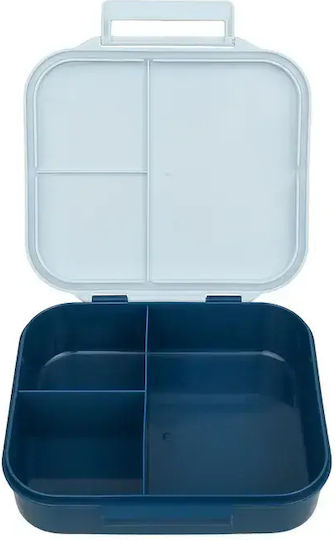 A Little Lovely Company Plastic Kids' Food Container 0.9 Litre 18 x 17 x 5 cm