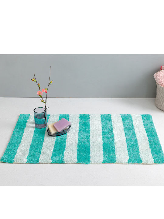 Palamaiki Cotton Bath Mat Aqua 50x80cm (Various Colors)