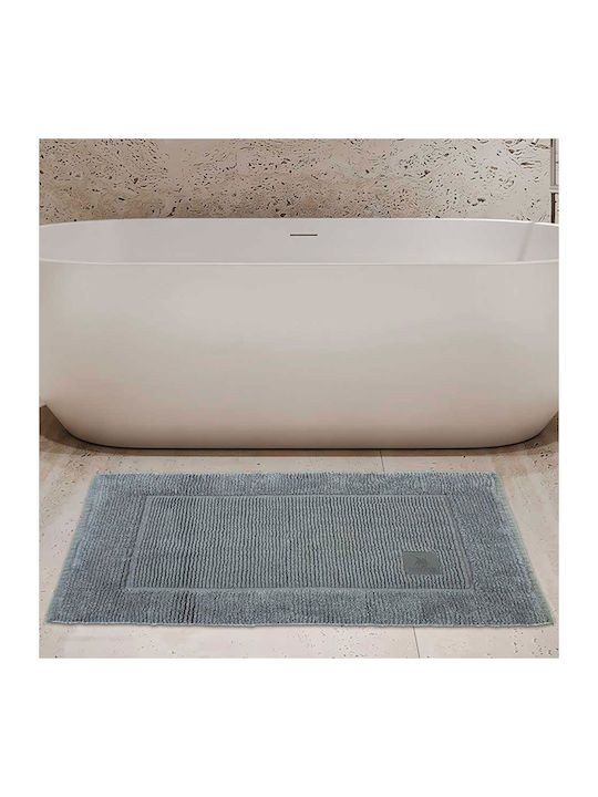 Greenwich Polo Club Bath Mat Cotton 3217 220750803217 Dusty Blue 50x80cm