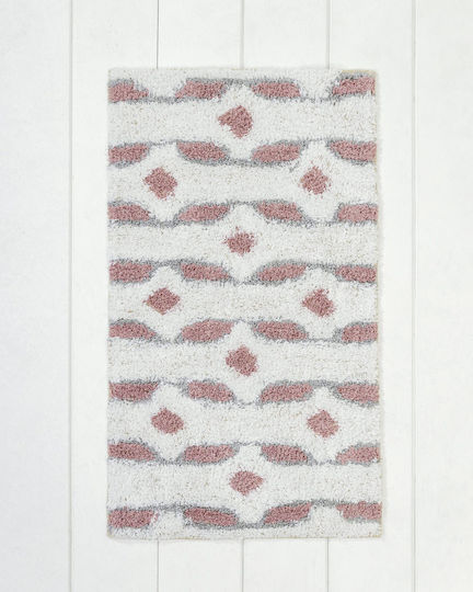 Nima Πατάκι Μπάνιου Βαμβακερό 36575 Apple Pink 50x80εκ.