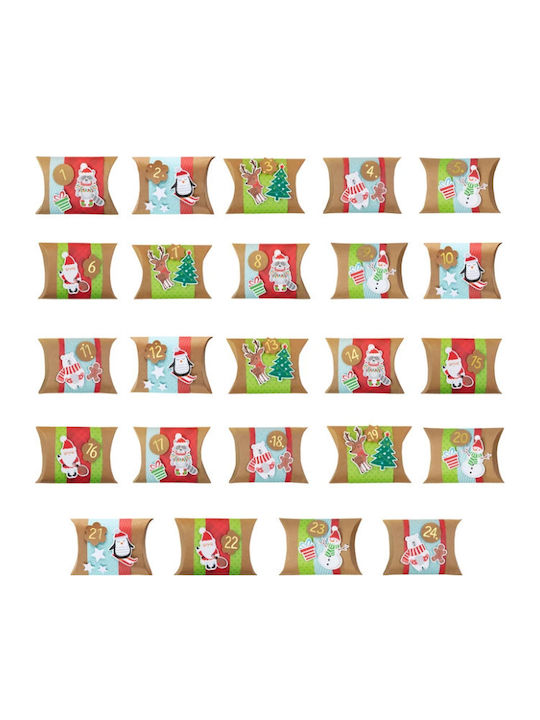 Advent Calendar 24 Pieces Pillows Diy