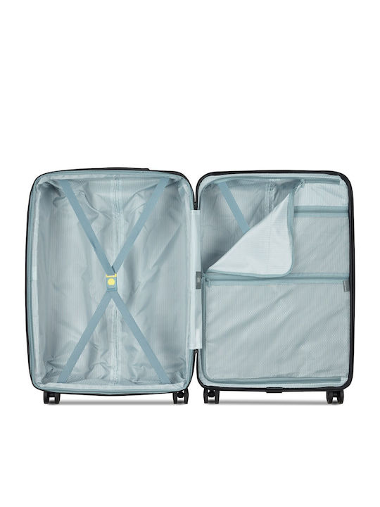 Delsey Meteor Große Hartschale Reisekoffer Navy Blau Höhe 76cm