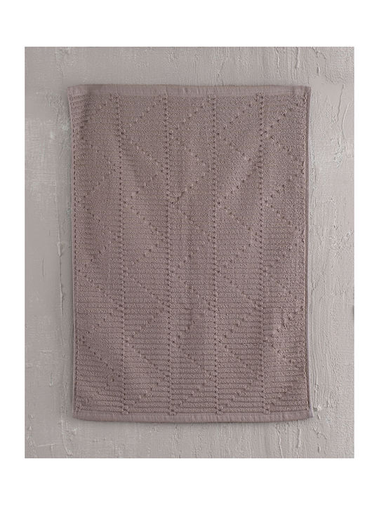 Rythmos Bath Mat Cotton Jessica 120-198-053 Brown 50x70cm