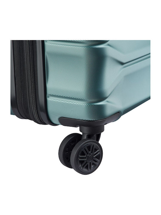 Delsey Meteor Large Hard Suitcase Meteor Green Height 76cm