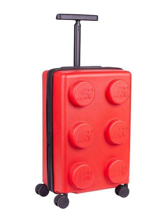 LEGO Βαλίτσα Ταξιδίου Καμπίνας Σκληρή Έντονο Κόκκινο Ύψους 56εκ.