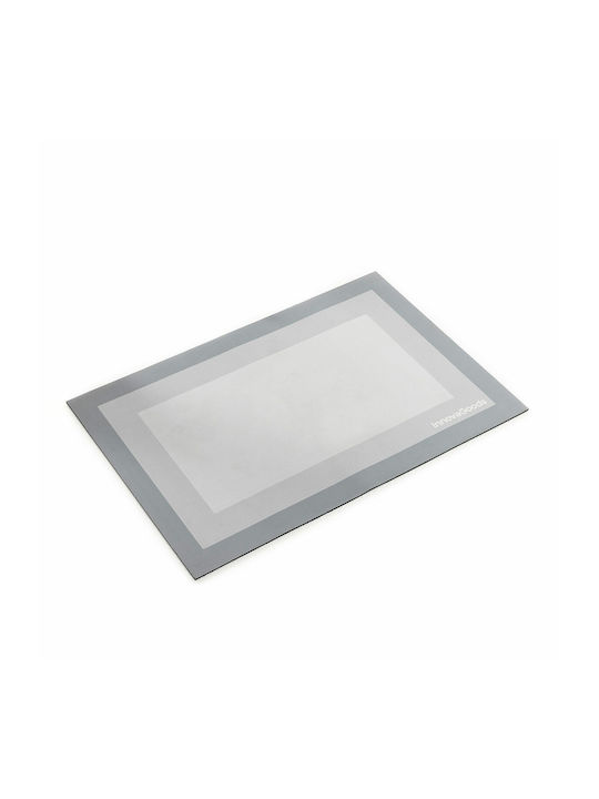 InnovaGoods Rutschfest Badematte Synthetisch,Polyester/Cotton/Leather Rechteckig Thrymat V0103817 Gray 40x60cm