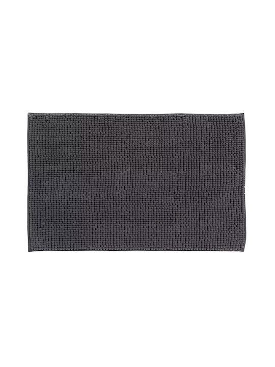 Das Home Rutschfest Badematte Synthetisch,Polyester/Cotton/Leather Rechteckig 0773 420750800773 Dark Grey 50x80cm