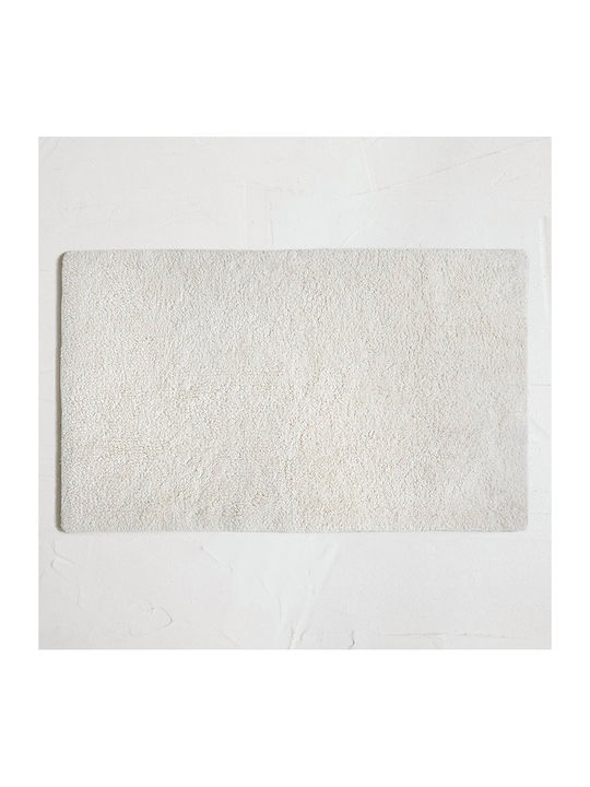 Large Bath Mat Fieldcrest Ultra Soft 2.200gsm 69x122 Ivory