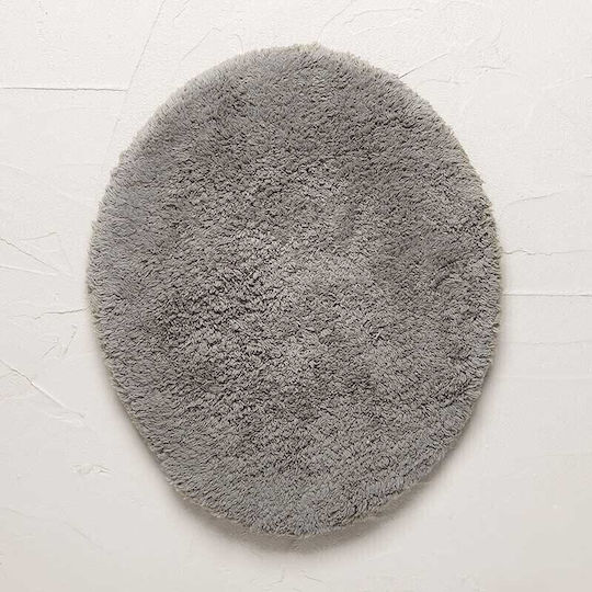 Bed&Bath Badematte Baumwolle Oval Grau 45x45cm Bed&Bath Badematte Baumwolle Oval Grau 45x45cm
