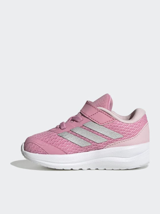 Runfalcon Kids Sports Shoes Running with Laces Pink