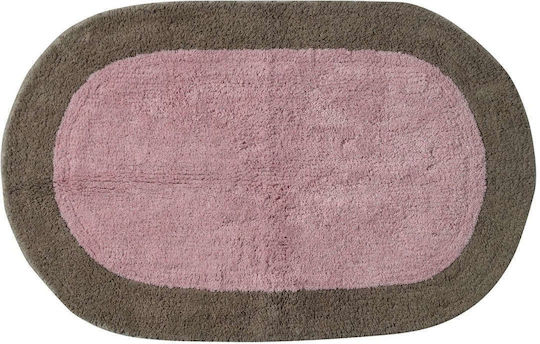 Das Home Badematte Baumwolle Oval 0669 50x80cm Das Home Badematte Baumwolle Oval 0669 50x80cm