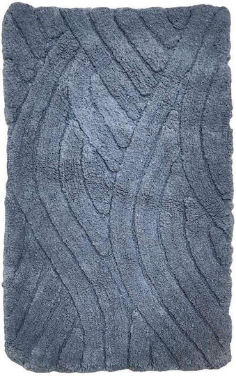 Covoare De Baie Din Bumbac Sheila 32687-03---2 Albastre 50x80 Cm