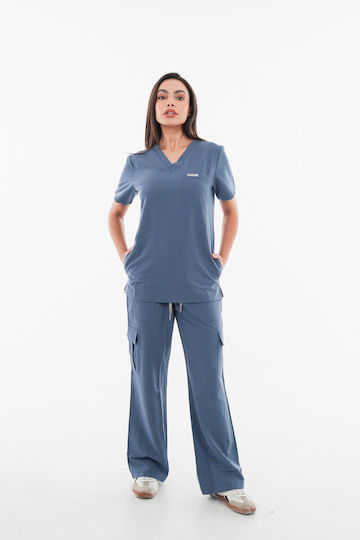 Dr. Scrub Female Medical Pants Navy Blue