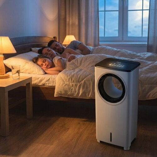 Adler Air Cooler 80W with Remote Control White