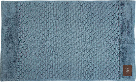 Greenwich Polo Club Bath Mat Cotton 2589 220760902589 Blue 50x80cm