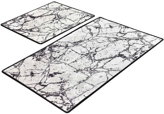 Chilai Home Set Bath Mats 359CHL2459 Gray 2 Pieces
