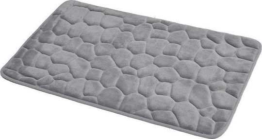 Evideco Πατάκι Μπάνιου Microfiber 7718183 Γκρι 50x80εκ. Evideco Πατάκι Μπάνιου Microfiber 7718183 Γκρι 50x80εκ.