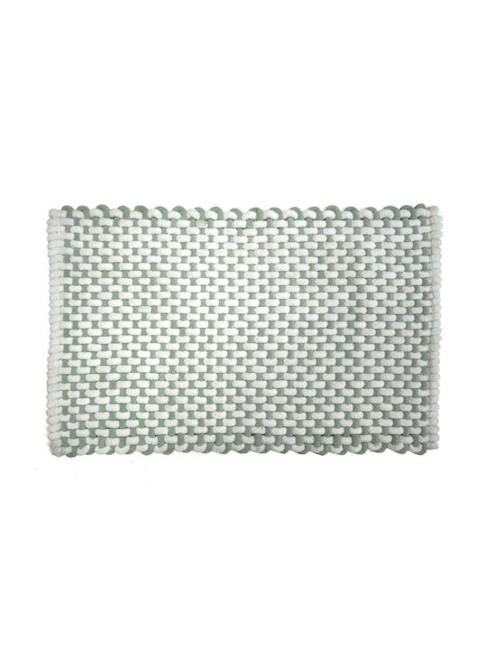 Atmosphera Bath Mat Rafael Cedre Green 50x80cm