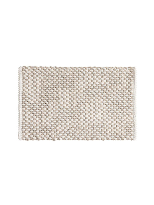 Atmosphera Bath Mat Rafael Sable Beige 50x80cm