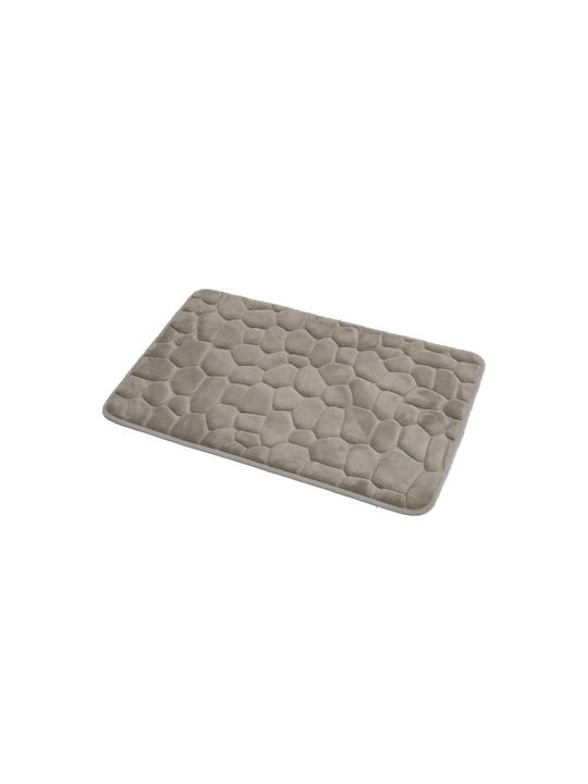Evideco Bath Mat Cotton 7718N165 Taupe 50x80cm